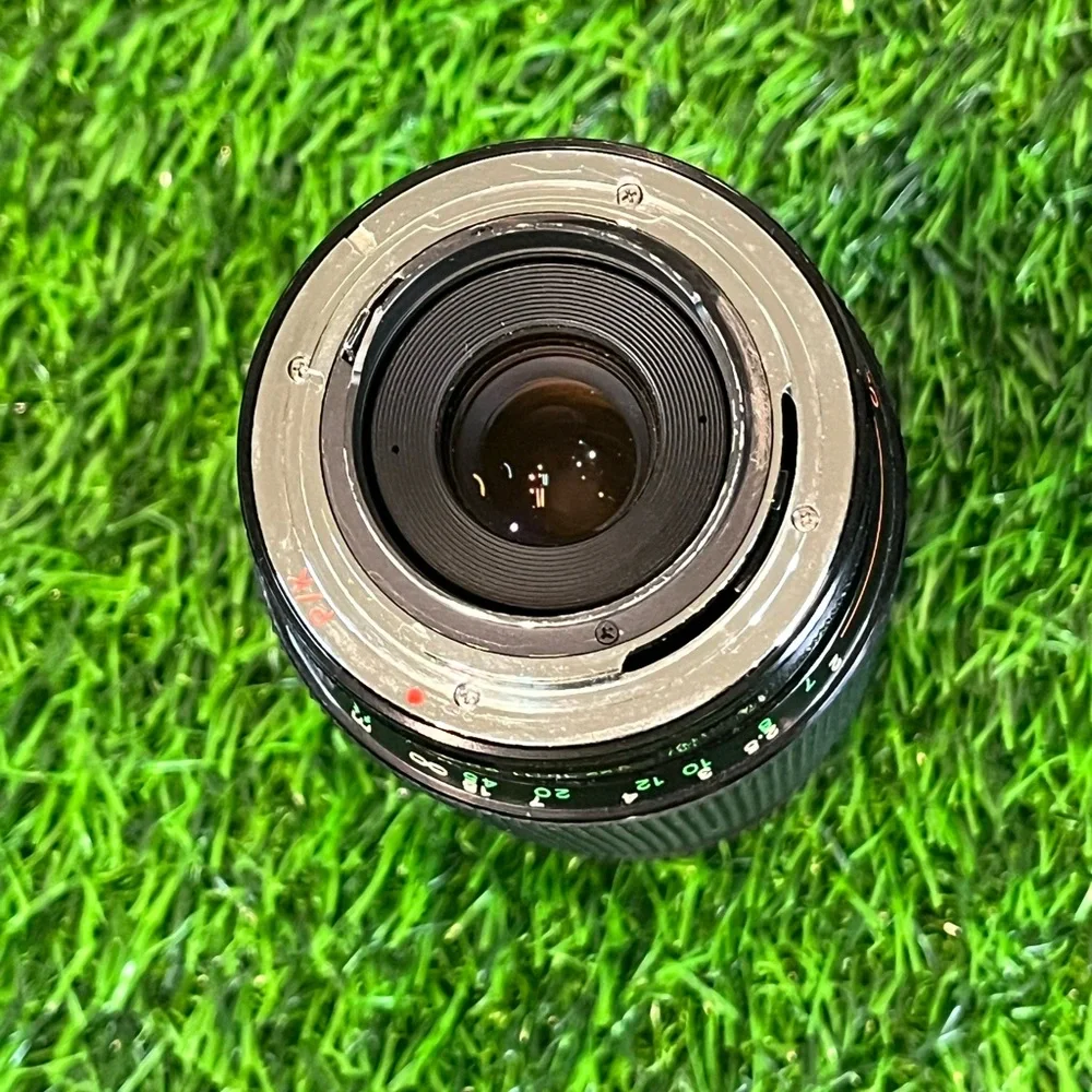 Vintage 80s Access P-MC Zoom Macro 70-210mm f/3.5 Lens w/ Case Pentax K Mount